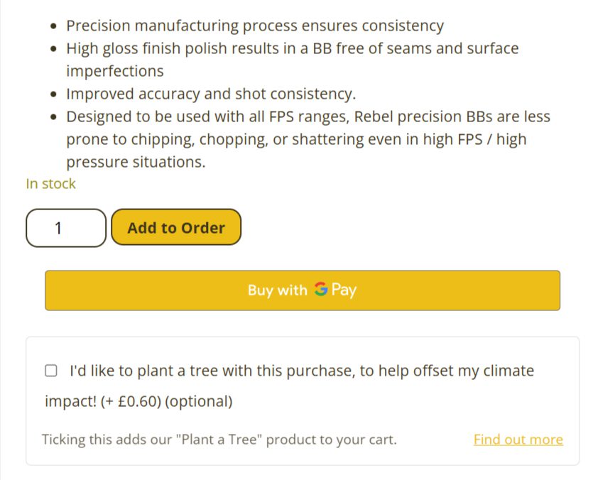 Raising sustainability awareness for eCommerce store AmmoHive