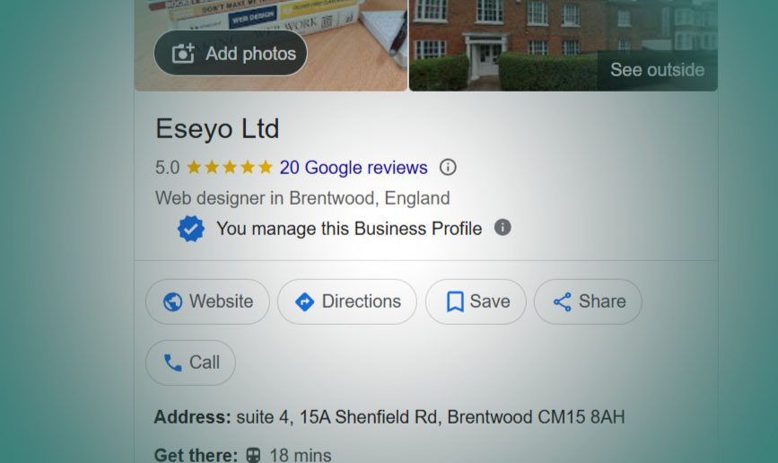 Google Profile (GMB) Creation and Optimisation